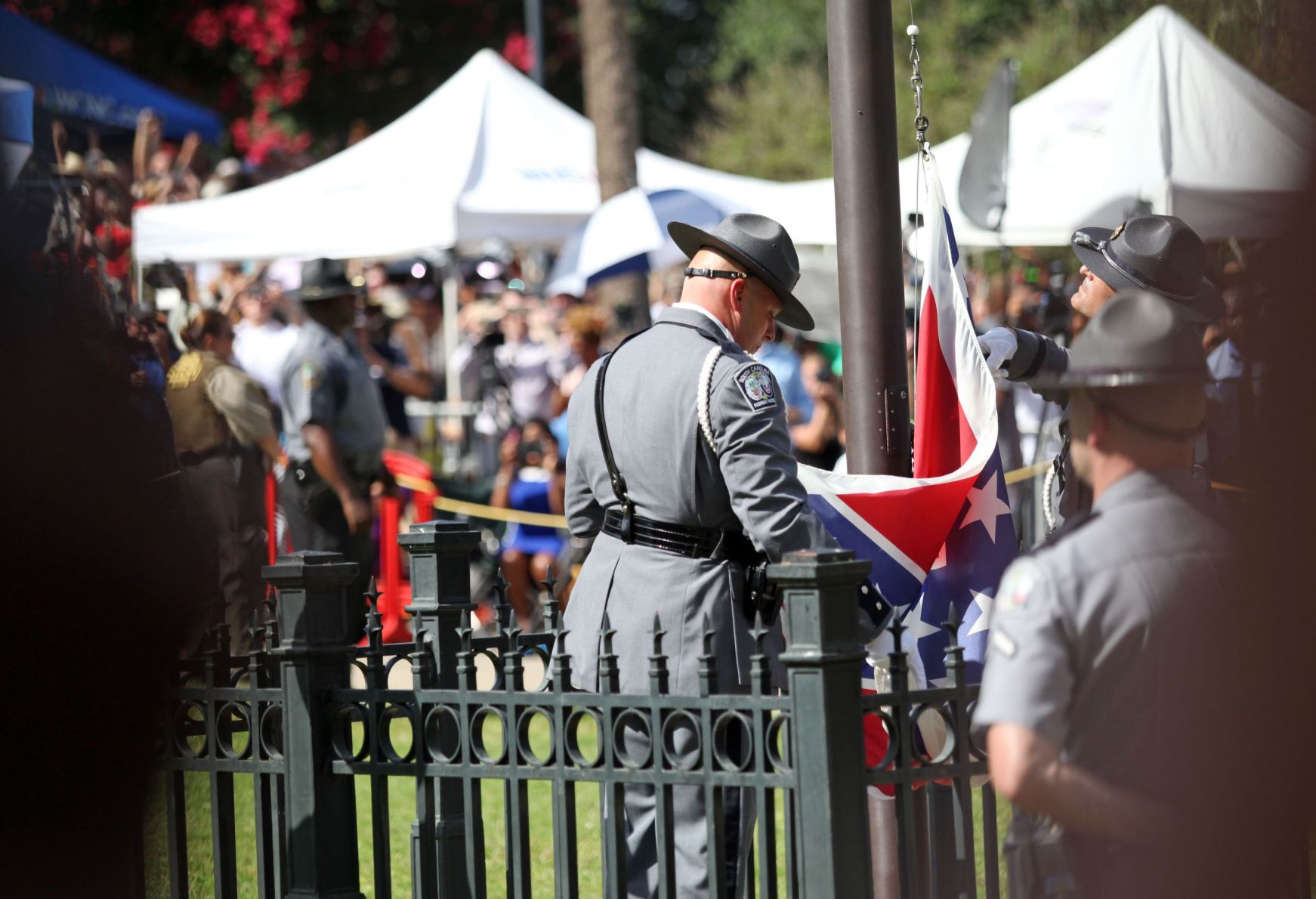 Confederate flag lowered (copy)